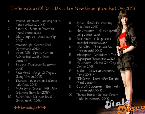 VA - The Sensation Of Italo Disco For New Generation Part 1 - 11 