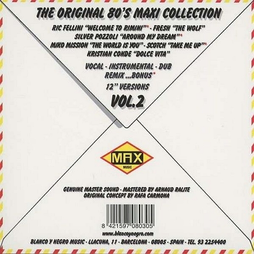 VA - I Love Max Music: The Original 80's Maxi Collection Vol.2 