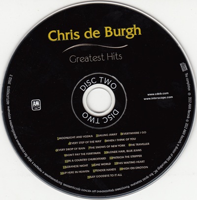 Chris de Burgh - Greatest Hits 