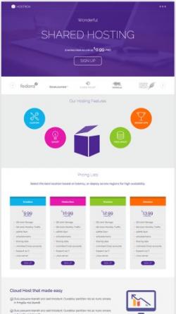 Hostbox WHMCS HTML5 Landing Page [WHMCS HTML]