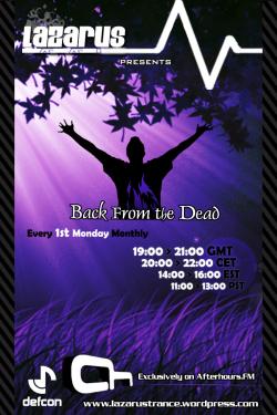 Lazarus - Back From The Dead 117 on AH.FM
