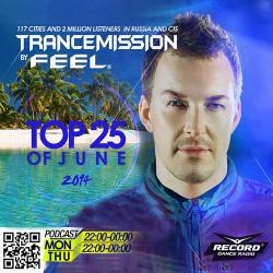 DJ Feel - TranceMission - Top 25 of June 2014