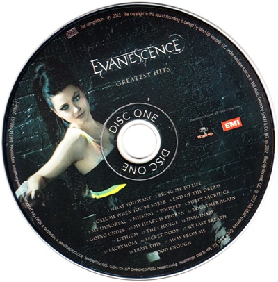 Evanescence - Greatest Hits 