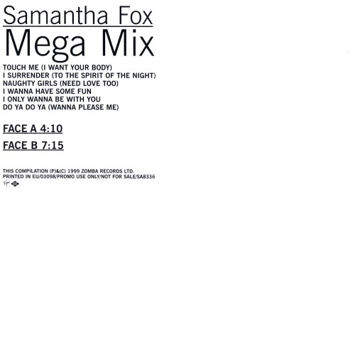 Samantha Fox - Discography 