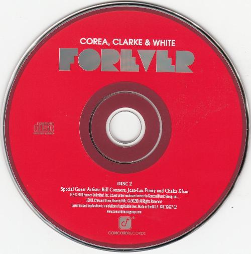 Chick Corea, Stanley Clarke, Lenny White - Forever 2CD 