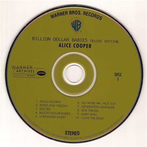 Alice Cooper - Discography 