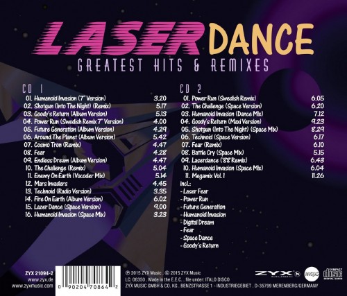 Laserdance - Greatest Hits Remixes 