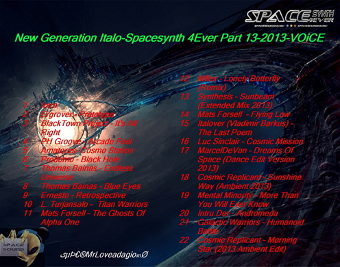 VA - New Generation Italo Spacesynth 4ever Part 13 