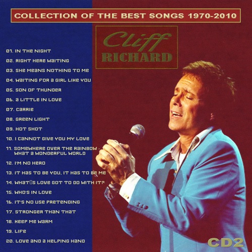 Cliff Richard - Collection Of The Best Songs 1970 - 2010 