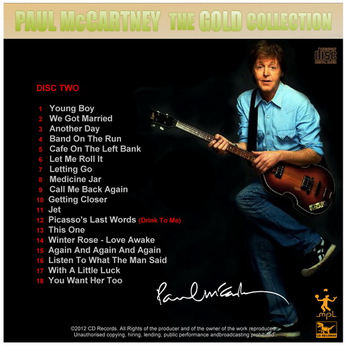 John Lennon, George Harrison, Ringo Starr, Paul McCartney - The Gold Collection 