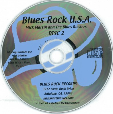 Mick Martin The Blues Rockers - Blues Rock, U.S.A. 