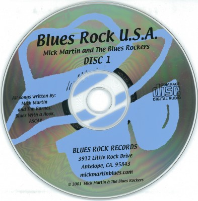 Mick Martin The Blues Rockers - Blues Rock, U.S.A. 
