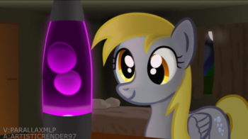 Derpy Loves Her Lava Lamp