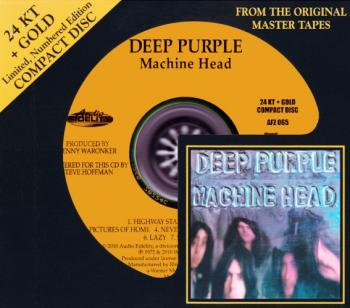 Deep Purple - Machine Head (Audio Fidelity 24KT+Gold CD, AFZ-065, HDCD Encoded, 2010)