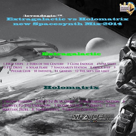 VA - Extragalactic vs Holomatrix - New Spacesynth Mix 