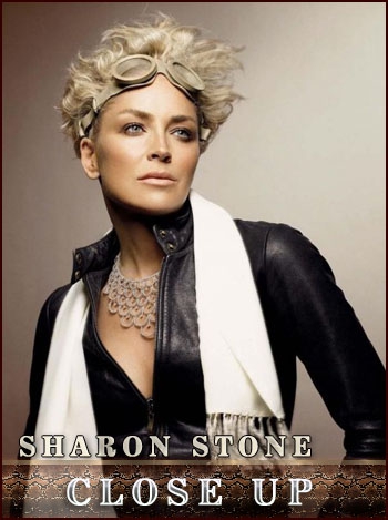  .   / Close up. Sharon Stone
