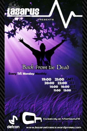 Lazarus - Back From The Dead 118 on AH.FM