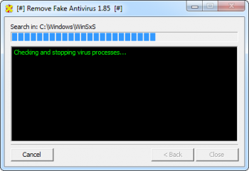 Remove Fake Antivirus 1.73
