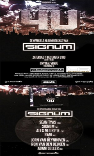 Signum, Sean Tyas, Alex M.O.R.P.H, Adam Seller, Ron van den Beuken, Ram vs. Jorn van Deynhoven Live Armada [11.12.2010