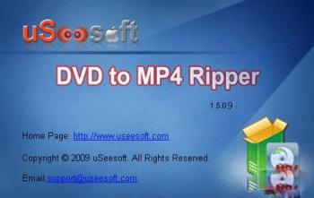 USeesoft DVD to MP4 Ripper 1.5.0.9