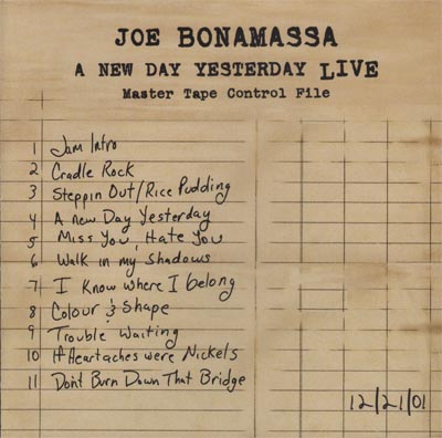 Joe Bonamassa - Discography 