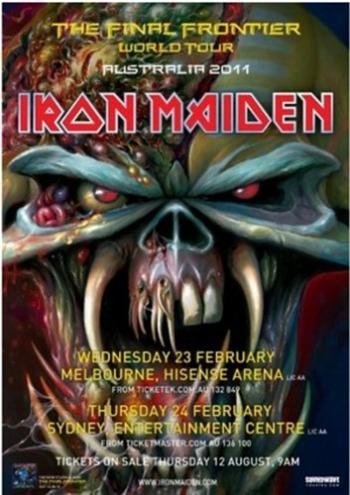 Iron Maiden - The Final Frontier World Tour, Live In Australia, Sydney