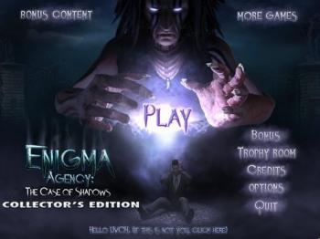 Enigma Agency: The Case of Shadows Collector's Edition /  :    