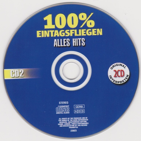 VA - 100% Eintagsfliegen: Alles Hits 