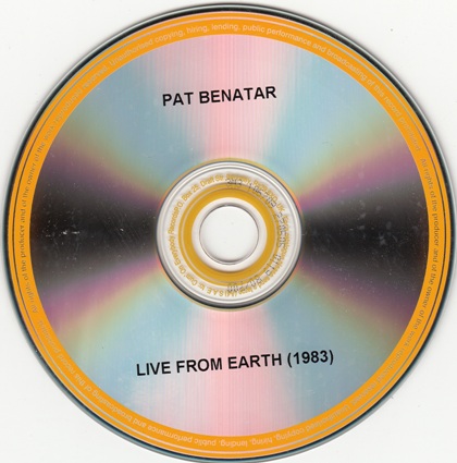 Pat Benatar - Live From Earth - Wide Awake In Dreamland 
