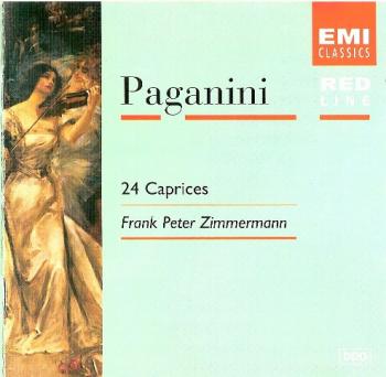 Nicolo Paganini - 24 Caprices / Frank Peter Zimmermann
