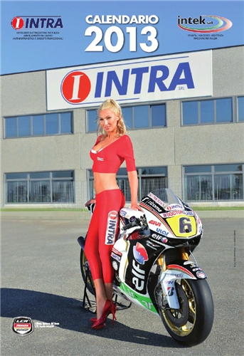 Elena Iankovskaia 2013 Calendar for INTRA srl ITA