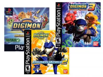 [PSone] Digimon World 1,2,3