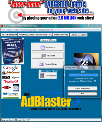 AdBlaster 2.5 Gold Submitter II