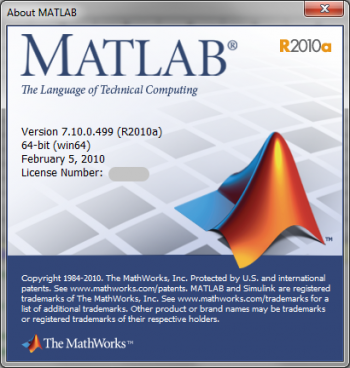 MathWorks MATLAB 7.10 R2010a