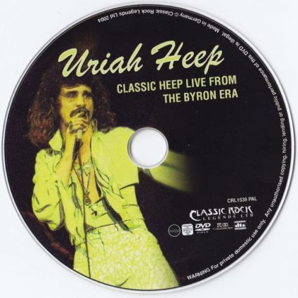 Uriah Heep - Classic Heep Live From The Byron Era 