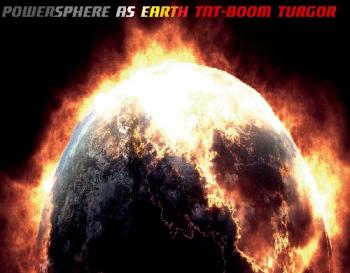 YASHER production - Powersphere as Earth TNT-Boom turgor