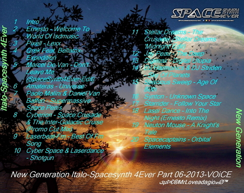 VA - New Generation Italo Spacesynth 4ever Part 6 