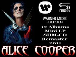 Alice Cooper - Collections (12 Albums Warner Music Japan Mini LP SHM-CD) Remastering 2011