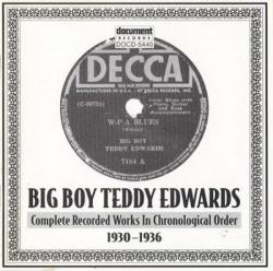 Big Boy Teddy Edwards - Complete Recorded Works 1930-1936 [Document Records]