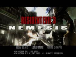 [PSX-PSP] Resident Evil 3:NEMESIS