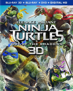 - 2 3D [ ] / Teenage Mutant Ninja Turtles: Out of the Shadows 3D [Half OverUnder] DUB