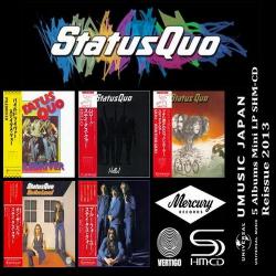 Status Quo - 5 Albums Mini LP SHM-CD 1972-1976 (Limited Japanes Edition Remastered, 2CD)