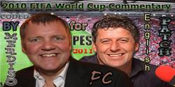Комментаторы из FIFA WORLD CUP 2010 для Pro Evolution Soccer 2011