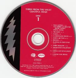 Grateful Dead - Three From The Vault 2CD (2007)