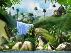 Заставка waterfall-водопад (2007)