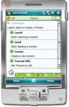 WinMobile Torrent - BitTorrent-клиент для Pocket PC. (2007)