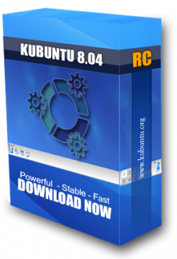 Kubuntu 8.04 i386 with KDE 3.5.9 (2008)