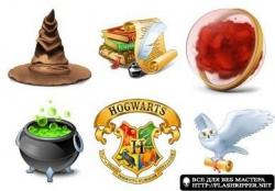 Иконки: Harry Potter's Icons Pack (2008)