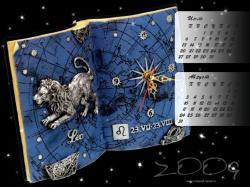 Набор заставок+обои Знаки зодиака / Календарь 2009 (2008)