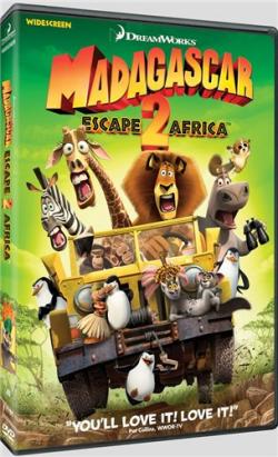  2 / Madagascar: Escape 2 Africa DVD Rip 695 MB + BluRey 2.59 GB MKV